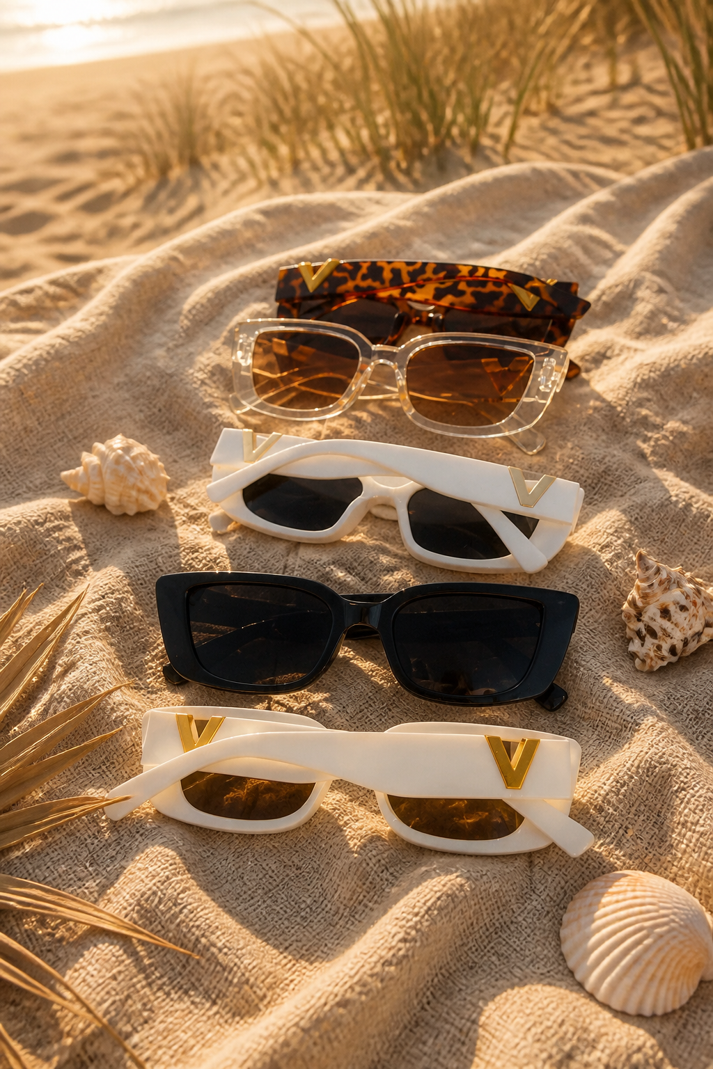 Generic Retro Small Frame Sunglasses for Women – Fashion Vintage Style UV Protection Shades