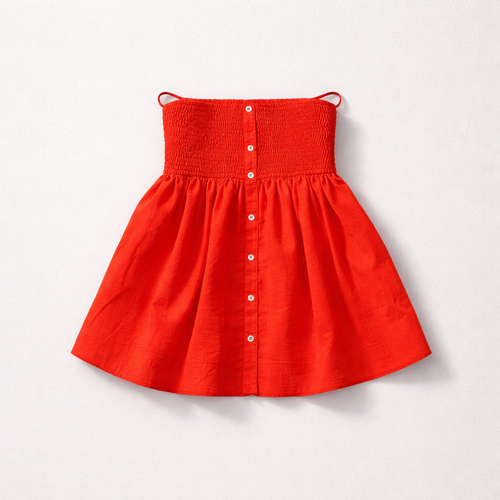  Emerson Lang Strapless Smocked Babydoll Top — effortlessly flirty and made for warm-weather dressing.